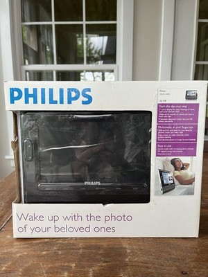 Philips Photo Clock Radio AJL308/17 New Open Box Never Used