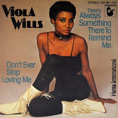 7'' VIOLA WILLS Always Something There To Remind Me SANDIE SHAW HANSA 1981 MINT!