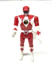 Vintage 1993 Bandai Mighty Morphin Power Rangers Red Ranger Flip Face Figure 5"