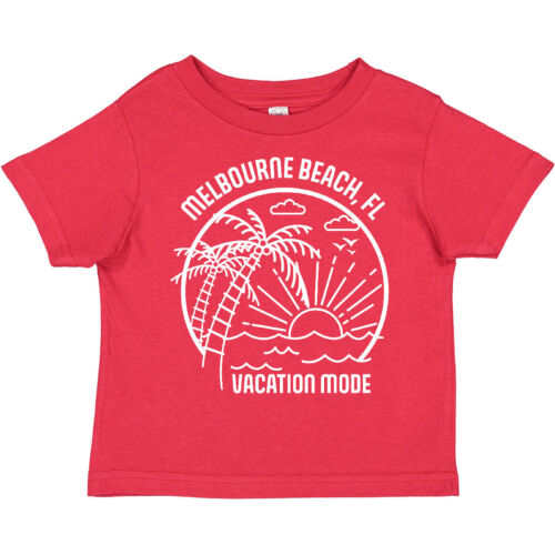 Inktastic Summer Vacation Mode Melbourne Beach Florida Toddler T-Shirt Sunshine