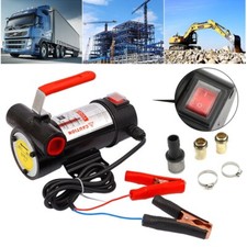 Electric Fuel Transfer Pump Diesel Kerosene Oil Commercial Auto DC 12V 50L/min