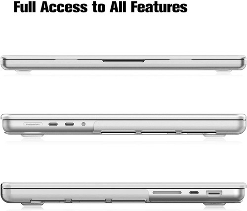 Hülle für MacBook Pro 14 A2779/A2442 (2023/2022/2021) Robuste Hartschale Cover - Bild 6 von 21