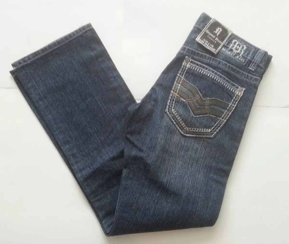 Request Jeans Premium Men Size 30x30 Blue NWT eBay