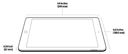 Ipad Pro Nuglas 9H 0.3 Tempered Glass Screen Protector 10.5", Anti-Scratch - Picture 10 of 10