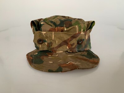 VTG Rare Spanish Amoeba Camo Hat Cap COE Special Forces Army Spain