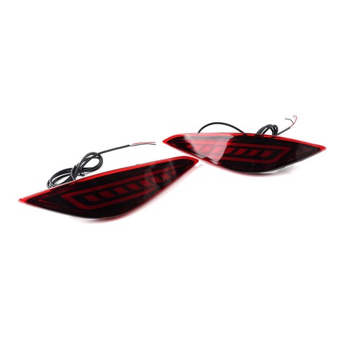 2x LED Rear Bumper DRL Tail Brake Stop Lamp For Toyota Rush 2018-2020 - Picture 9 of 12