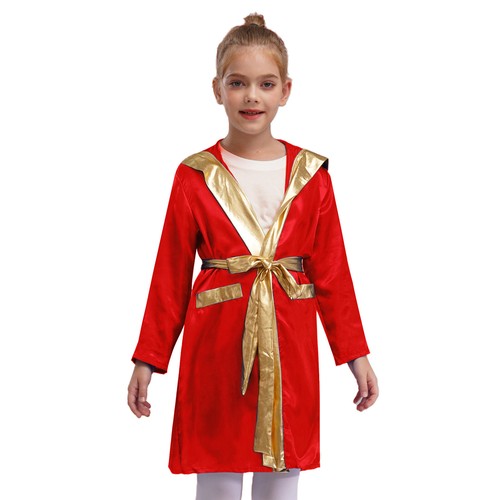 Kids Boys Outfit Vest Suit 3Piece Set Running Exercise Robe Uniform Cosplay - Picture 39 of 46