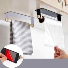 Wood Towel Hanger Rack Organizer