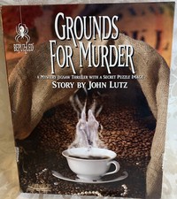 Grounds For Murder A Mystery Jigsaw Thriller Story John Lutz 1000 Pcs Bepuzzled