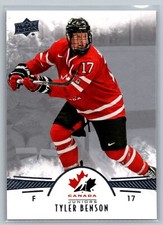 2017 Upper Deck #55 Tyler Benson Canada Juniors