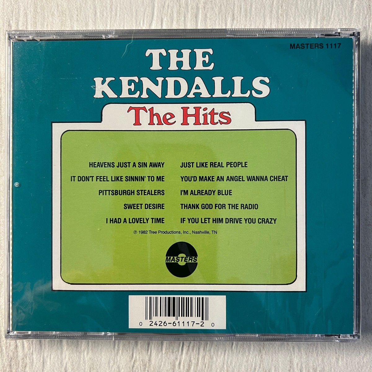 CD The Kendalls The Hits Country ©1982 Tree Production Nashville CD The Kendalls The Hits Country ©1982 Tree Production Nashville