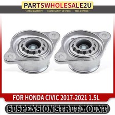 2x Rear Lh Rh Suspension Strut Mount For Honda Civic 2017-2021 1.5l 52670teth01