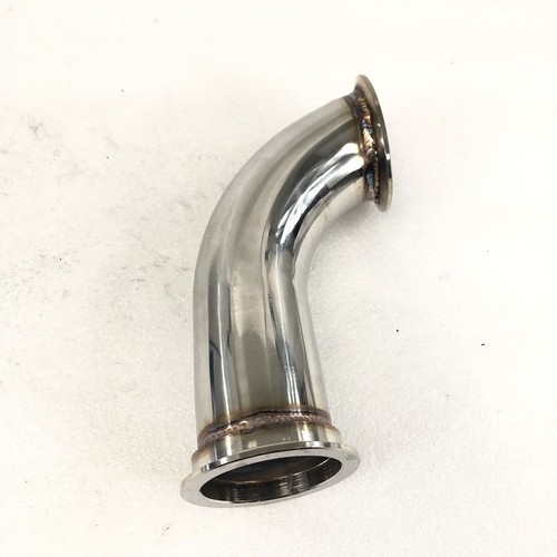90 Degree Stainless Steel Elbow Adapter Piping 2.5" I.D. V-band Flange Universal - Picture 9 of 9