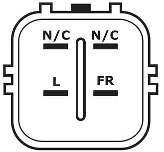 ALTERNATOR VOLTAGE REGULATOR DENSO Satur Vue V6 3.5L 2004