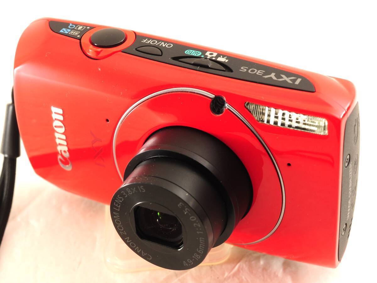 Canon IXY 30S red 10.0 megapixel English Language compact Canon IXY 30S red 10.0 megapixel English Language compact