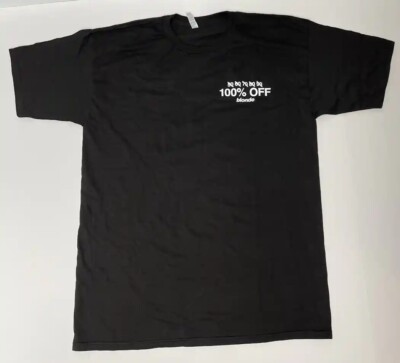 Frank Ocean blonded Tシャツ XL マーチ 黒 Frank Ocean 100% Blonde Blonded Black Friday Tee Size Large