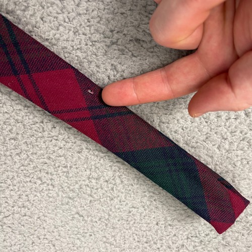 Abito cravatta cravatta vintage Gael Stewart tartan scozzese a quadri pura lana Scozia - Foto 11 di 11