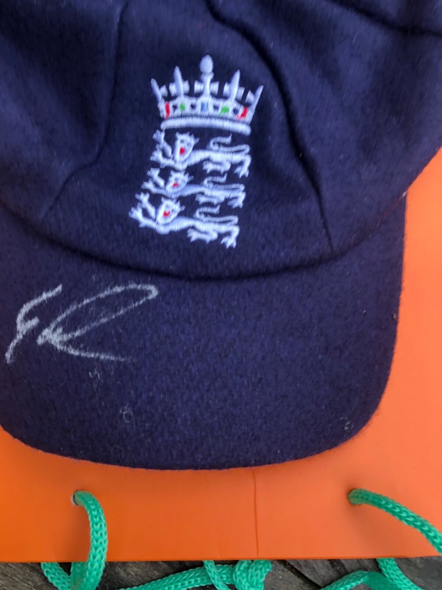Icc Cricket Mcc Cricket Cap Gus Atkinson Signed England Test