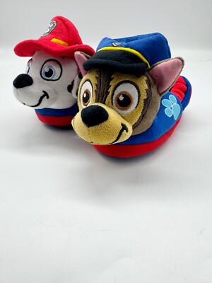 Paw Patrol Marshall Chase Slippers Toddler Size 5/6 House