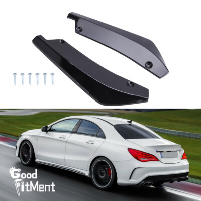 2x Auto Heckspoiler Heck Stoßstange Lippe Diffusor Für Mercedes-Benz CLA Klasse