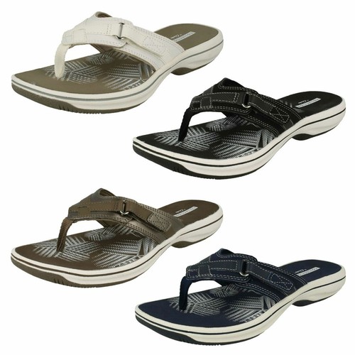clarks flip flops ladies
