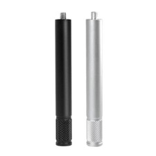 Metal Extension Rod 1/4Inch Threaded Lightweight for Tripod Monopod Application