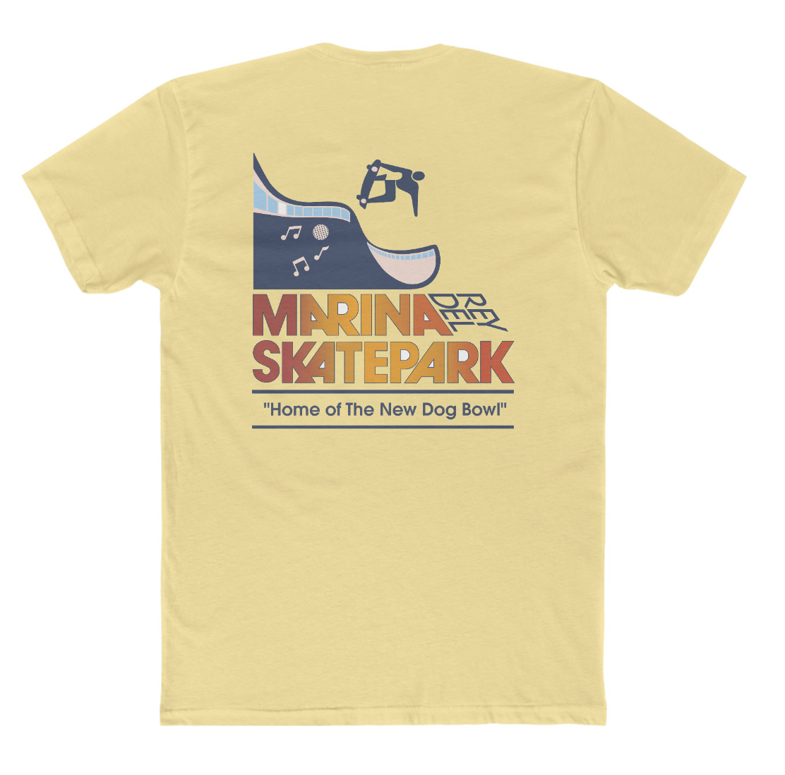 MARINA DEL REY  SKATEPARK  T-shirt       Sims skateboard - Alava Skateboard