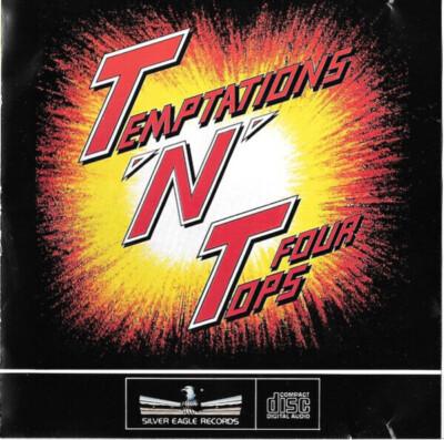 CD The Temptations & Four Tops Tnt Silver Eagle Records