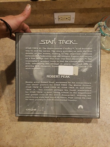 NEW Sealed Puzzle Star Trek Journey To The Undiscovered Country 1000 Piece 1993 - Picture 3 of 8