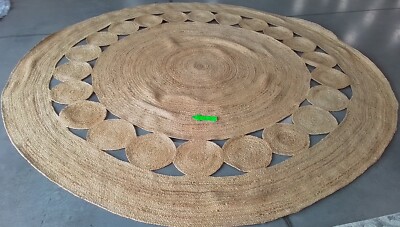 NATURAL 10'-0'' x 10'-0'' Broken Thread Rug, Reduced Price 1172767994 NF364A-10R