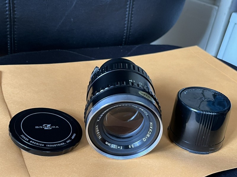 Nikon NIKKOR-Q 135mm F3.5 Lens Nippon Kogaku