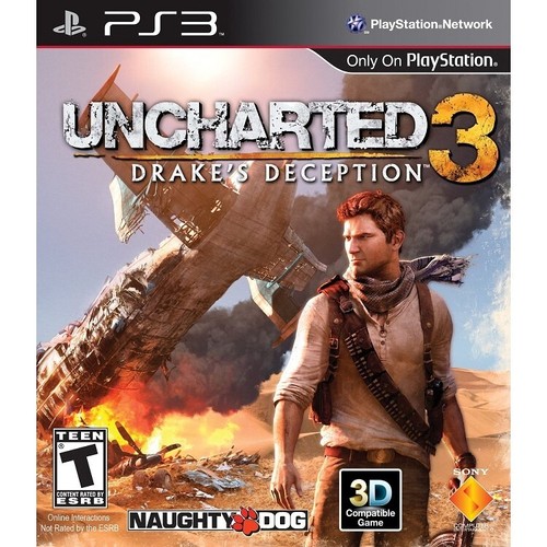 Uncharted 3: Drake's Deception  - Sony Playstation 3 Game