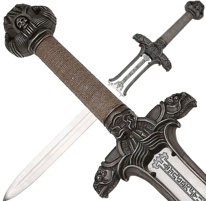 Espadas medievales de colección y mango de acero inoxidable sables