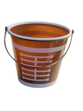 Easter Halloween Bucket Football Sports 8x7x7”