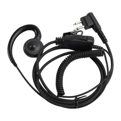 M-018 Small PTT-B6 Curve Hook Earhook Headset Fit GP300 CP100 SP50+ PRO3150 P110 - Photo 12/12