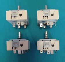 Jenn Air Whirlpool Infinite Switches 7450P056-60 Set of 4 Tested Off Of JES9750
