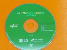                 LG Super Multi Drive Install Disc for Windows CD Ver 3.0e