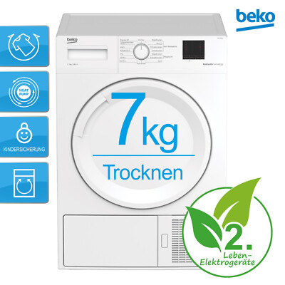 BEKO Trockner Wärmepumpentechnologie FlexySense 7kg DPS7206PA RO_DPS7206PA_R