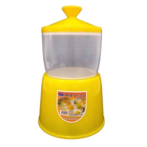 Half Boiled Egg Maker Malaysian Recipe Original Made in Malaysia (Yellow Color) - Picture 3 of 5