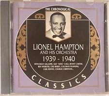 Lionel Hampton And His Orchestra -1939-1940- Superb Like New - France - Rare -NM