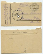 16193 - Feldpostbrief - Halberstadt 16.4.1943...