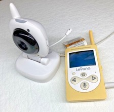 Levana Sophia Digital 2.4" Video Baby Monitor, Camera, AC Adapters Set Yellow