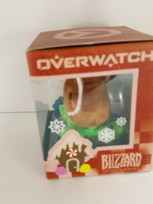Overwatch Pachimari Gingermari Plush Blizzard Key chain Squeaks