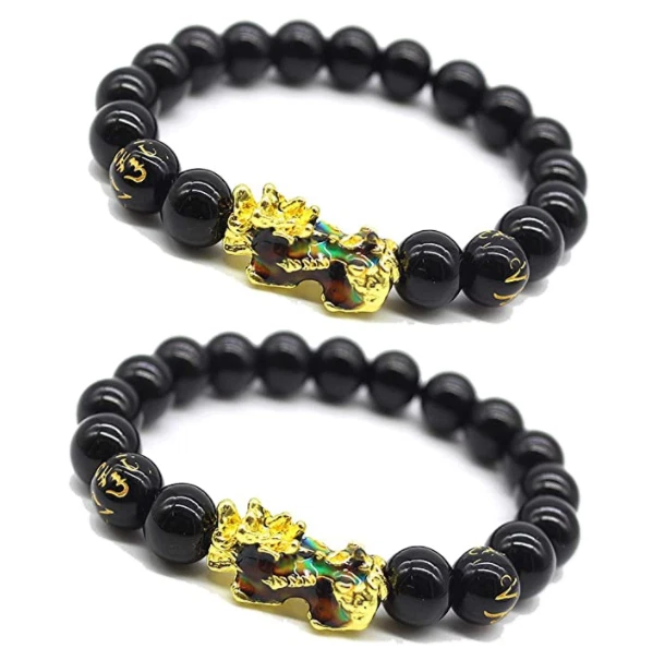 Black pixiu bracelet outlet