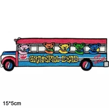 Grateful Dead ® Iron On Embroidered Clothing Patch #6