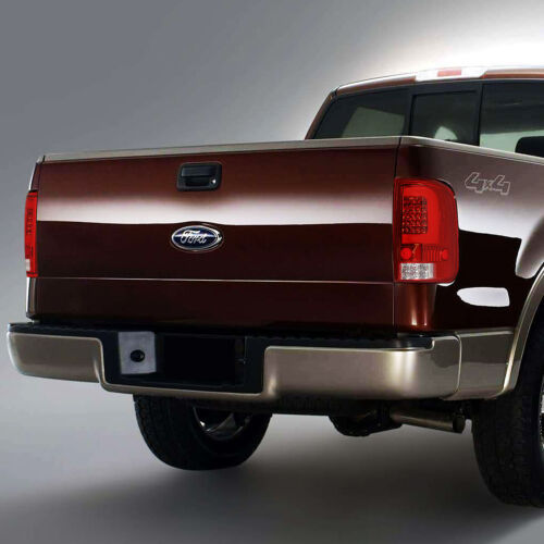 FOR 2004-2008 FORD F150/LOBO PAIR RED HOUSING 3D LED BAR TAIL LIGHT REVERSE LAMP - Picture 10 of 10