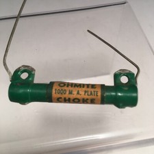 CHOKE RF CHOKE 3.3 uHY 1A  OHMITE Z-0 2.5 METER BAND HAM RADIO