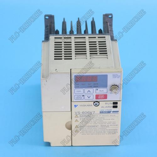 Yaskawa CIMR-G7A25P5 200-240 VAC In 27 Amp 10 kVA Drive CIMRG7A25P5 G7 Varispeed Yaskawa CIMR-G7A25P5 200-240 VAC In 27 Amp 10 kVA Drive CIMRG7A25P5 G7 Varispeed