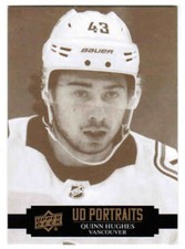 21/22 2021 UPPER DECK SERIES 1 HOCKEY UD PORTRAITS CARDS P-XX U-Pick From List