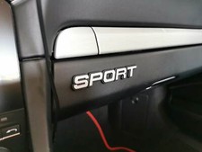 HR-IMOTION Auto KFZ Relief 3D Emblem Schild SPORT 11 cm Aufkleber selbstklebend